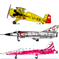 Flugzeuge der Schweizer Fliegertruppe